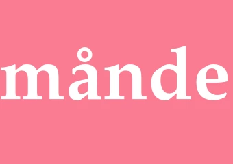 Synonym månde