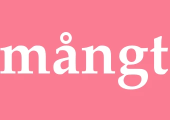 Synonym mångt