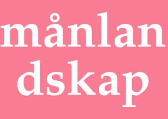 Synonym månlandskap
