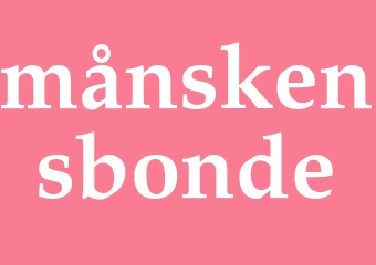 Synonym månskensbonde