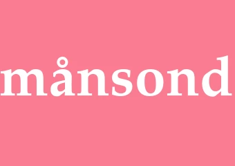 Synonym månsond
