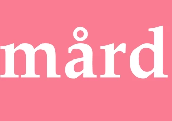 Synonym mård