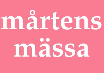 Synonym mårtensmässa