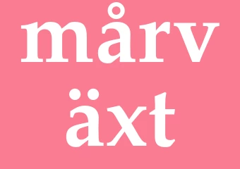 Synonym mårväxt
