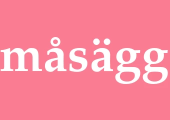 Synonym måsägg
