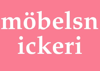 Synonym möbelsnickeri