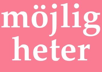 Synonym möjligheter