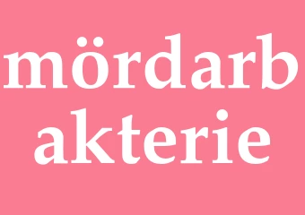 Synonym mördarbakterie