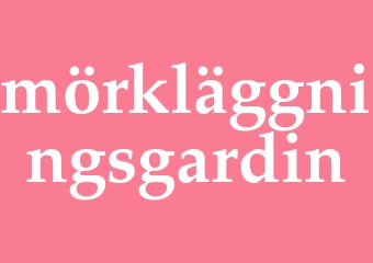 Synonym mörkläggningsgardin