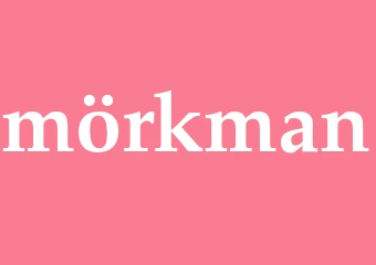 Synonym mörkman