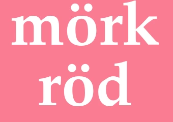 Synonym mörkröd