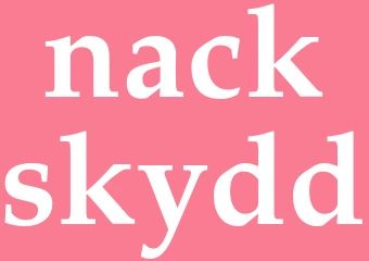 Synonym nackskydd