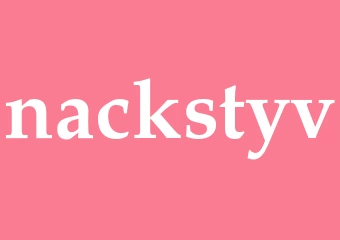 Synonym nackstyv
