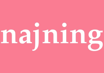 Synonym najning