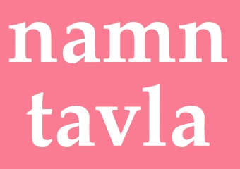 Synonym namntavla