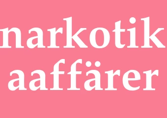 Synonym narkotikaaffärer