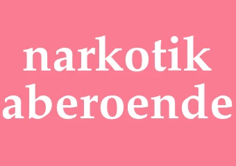 Synonym narkotikaberoende