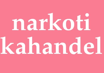 Synonym narkotikahandel