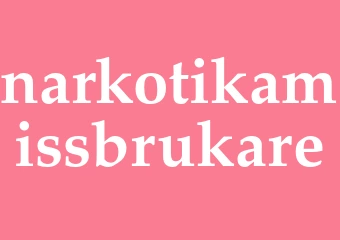 Synonym narkotikamissbrukare
