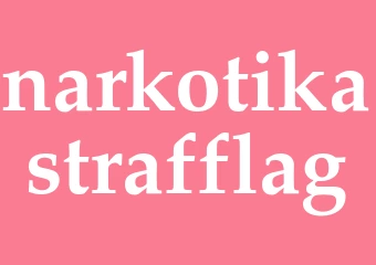 Synonym narkotikastrafflag