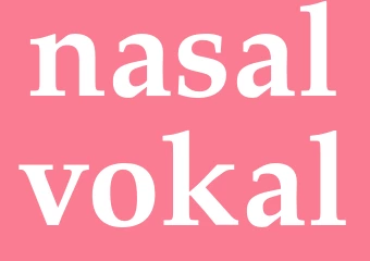 Synonym nasalvokal