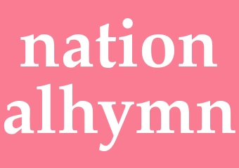 Synonym nationalhymn