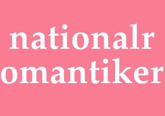 Synonym nationalromantiker
