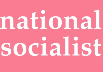 Synonym nationalsocialist