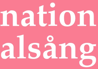 Synonym nationalsång
