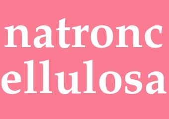 Synonym natroncellulosa