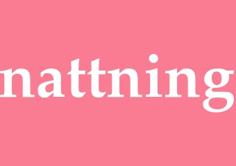 Synonym nattning