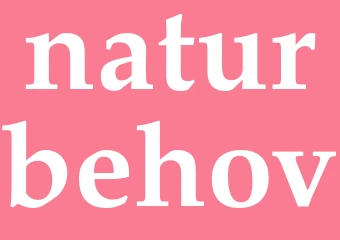 Synonym naturbehov