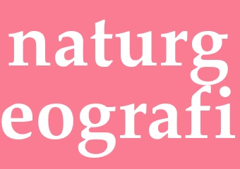 Synonym naturgeografi