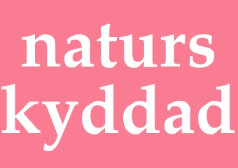 Synonym naturskyddad