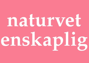 Synonym naturvetenskaplig