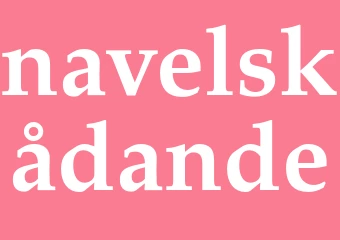 Synonym navelskådande