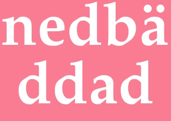 Synonym nedbäddad