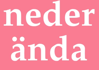 Synonym nederända
