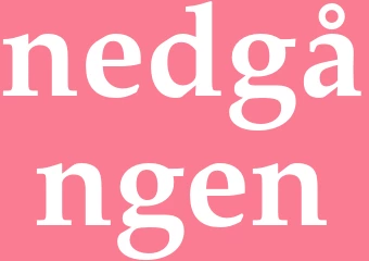 Synonym nedgången