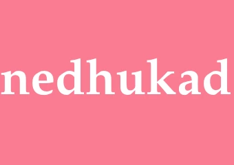 Synonym nedhukad