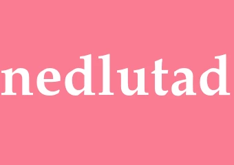 Synonym nedlutad