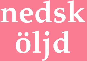 Synonym nedsköljd