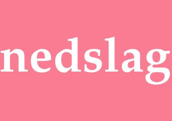 Synonym nedslag