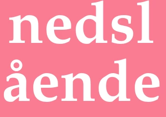 Synonym nedslående