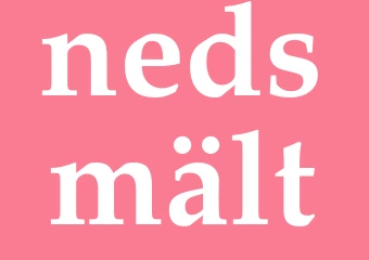 Synonym nedsmält