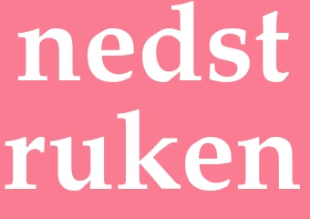 Synonym nedstruken