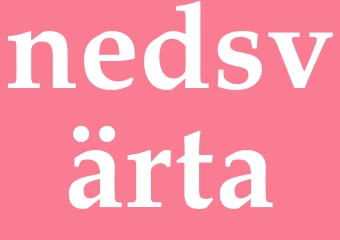 Synonym nedsvärta