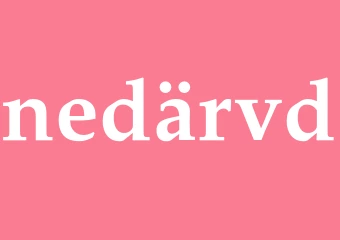 Synonym nedärvd