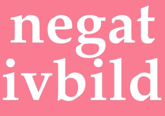 Synonym negativbild