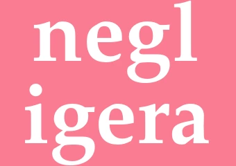 Synonym negligera